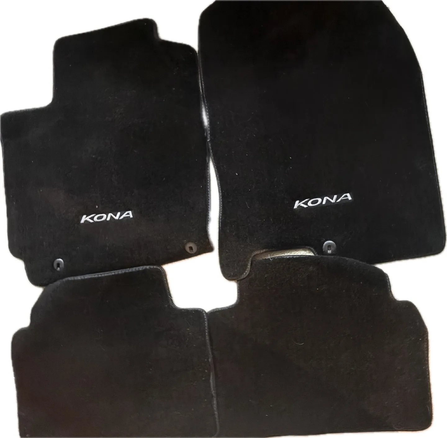 Hyundai Kona Floor Mats - Black thumbnail