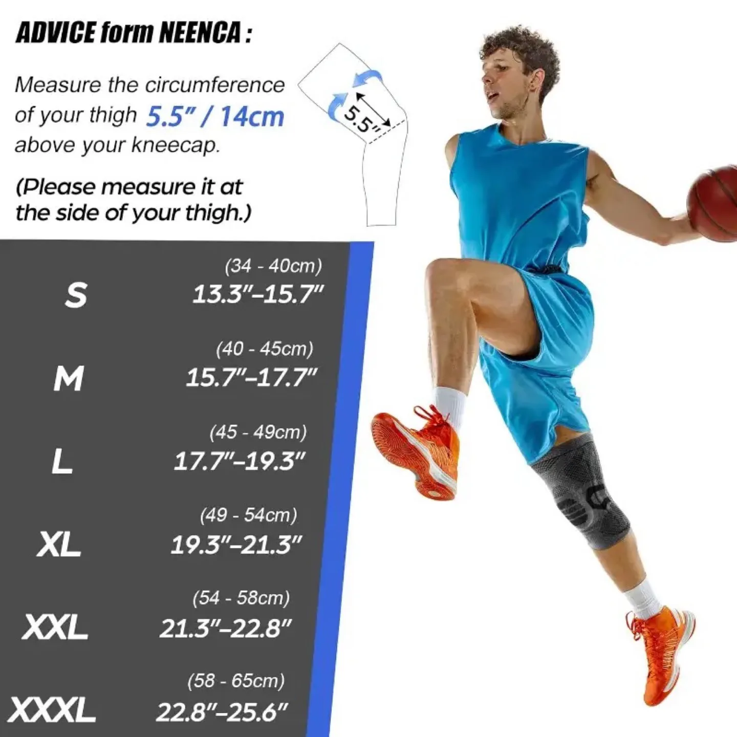 NEENCA Knee Brace, Sports Protection Series image indicator(2)