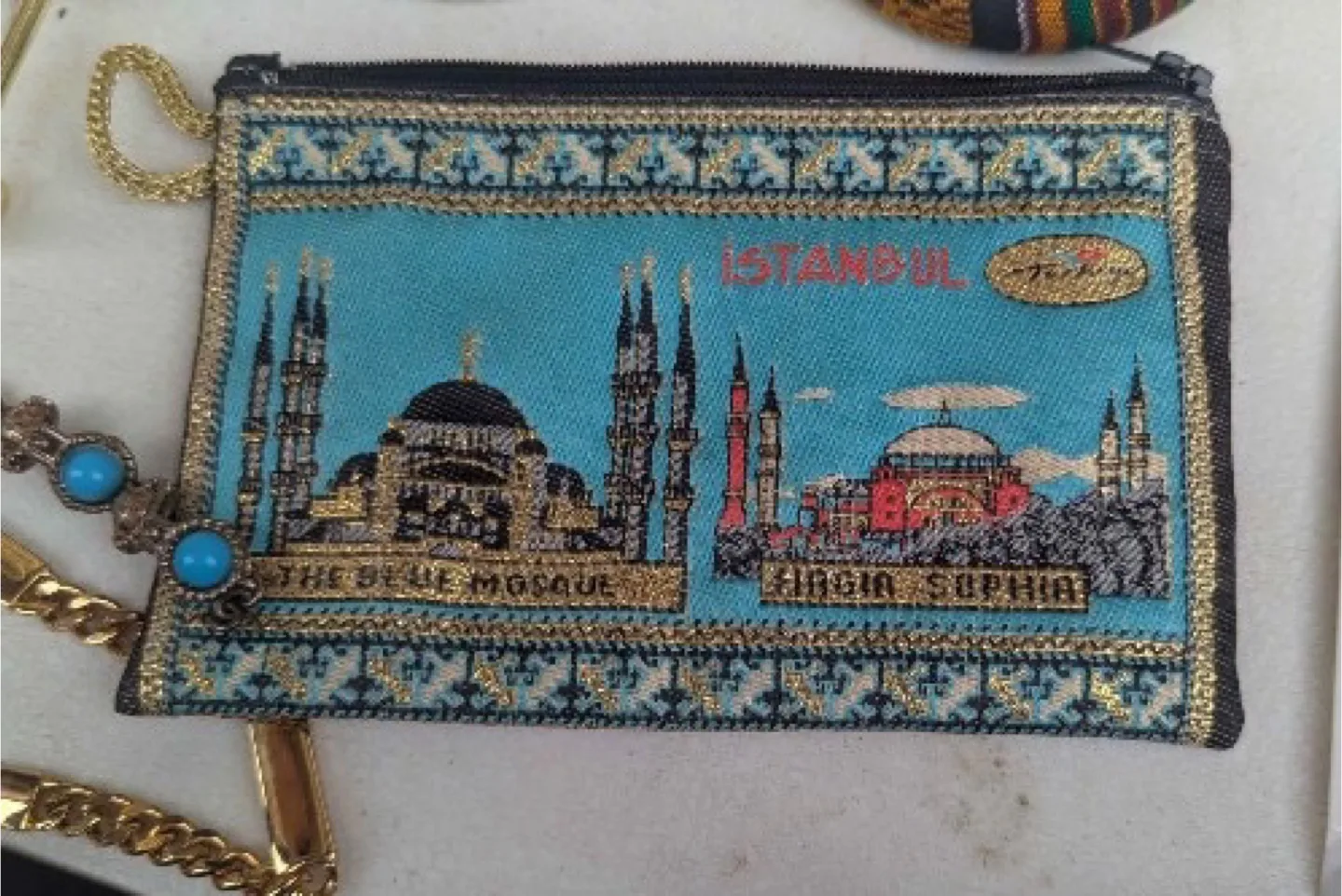 Istanbul Blue Mosque & Hagia Sophia Coin Purse thumbnail
