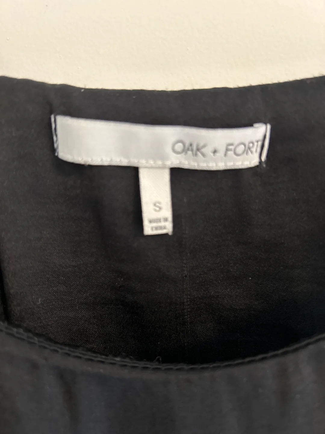 Oak + Fort Black Dress - Size S image indicator(2)