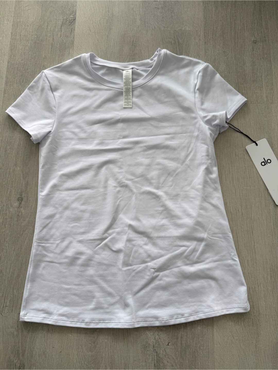 ALO Match Point Tennis Skirt & Shirt Set - Steel Grey - photo 3