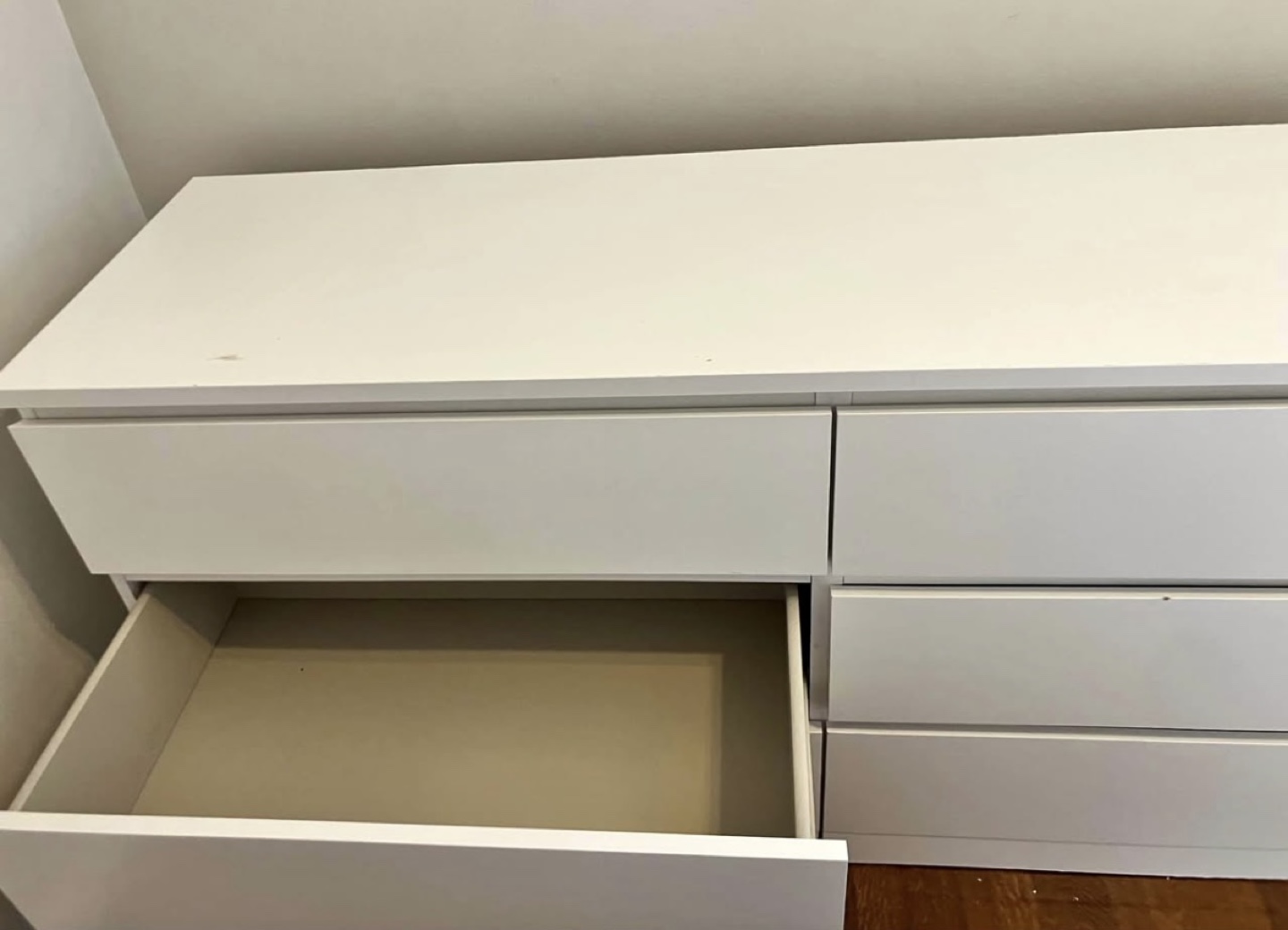 IKEA Malm 6-Drawer Dresser - White - photo 2