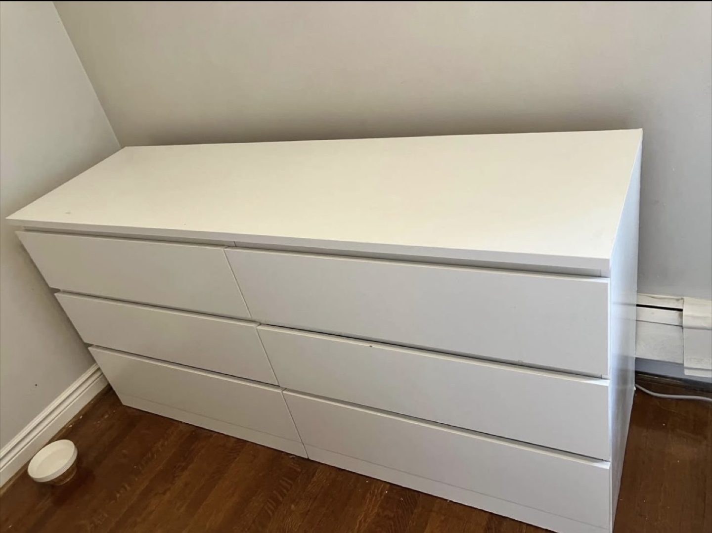 IKEA Malm 6-Drawer Dresser - White