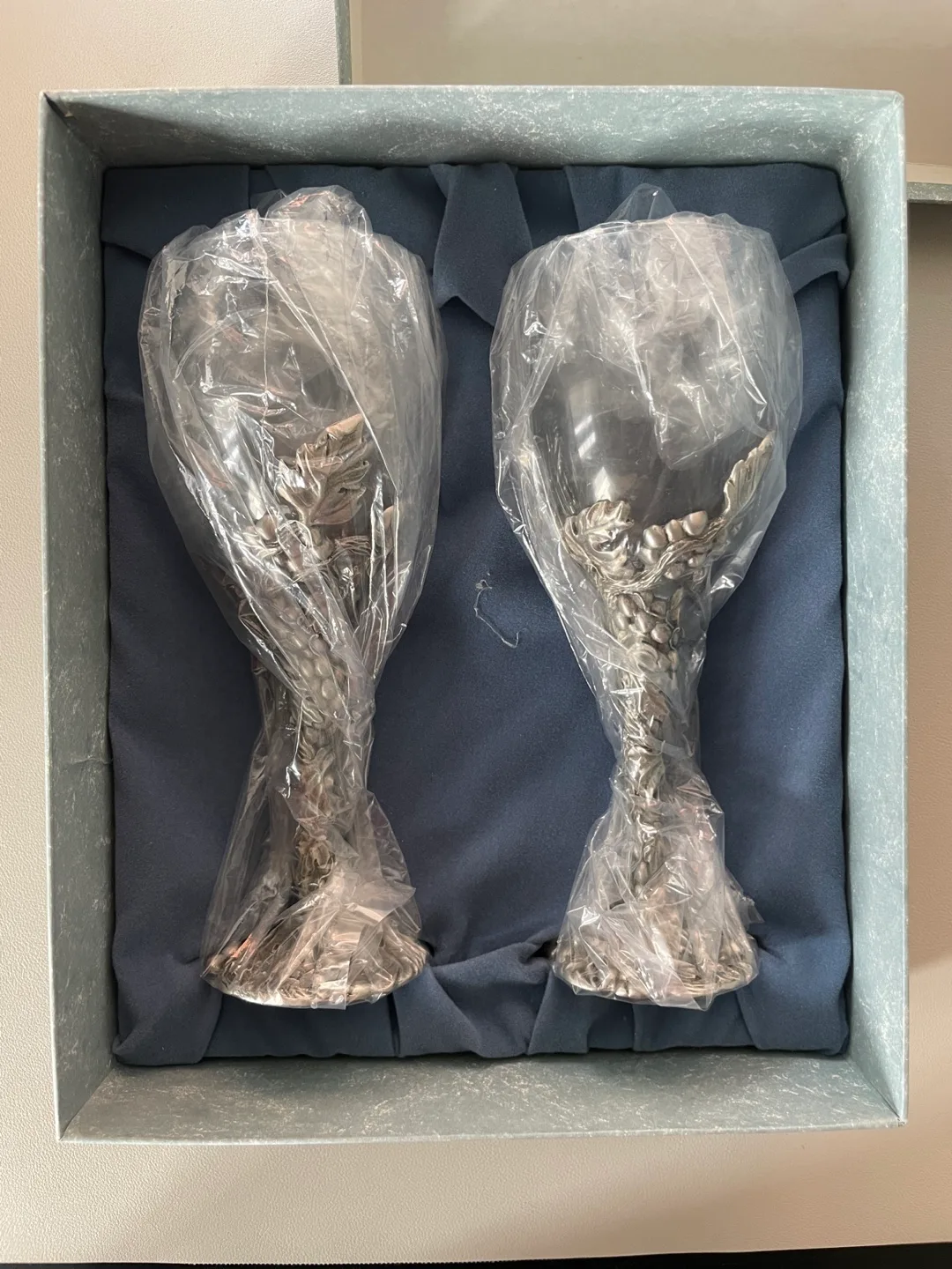 Seagull Pewter Wine Goblets - Set of 2 image indicator(2)