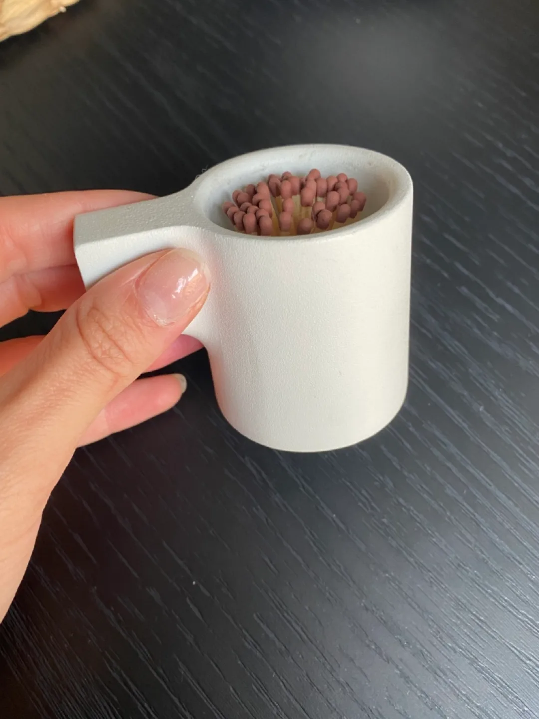 Concrete Match/tealight Holder thumbnail