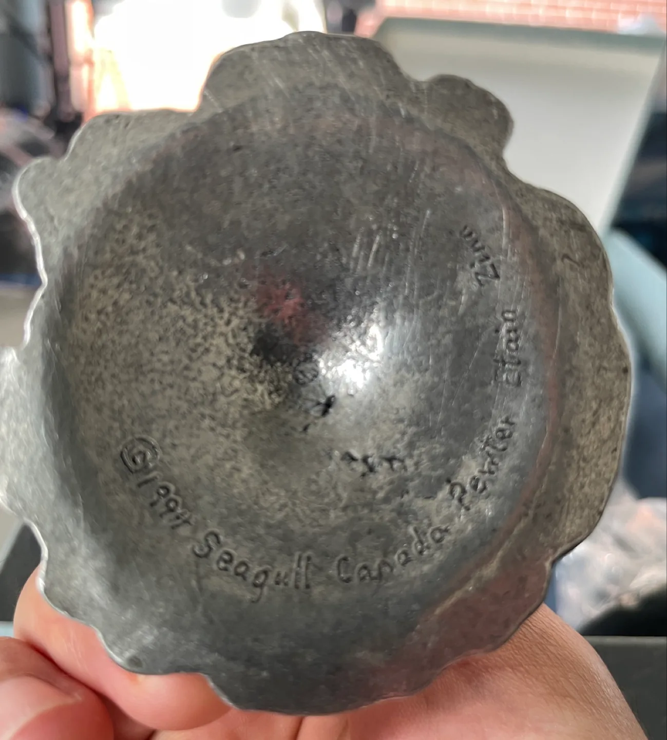 Seagull Pewter Wine Goblets - Set of 2 image indicator(4)