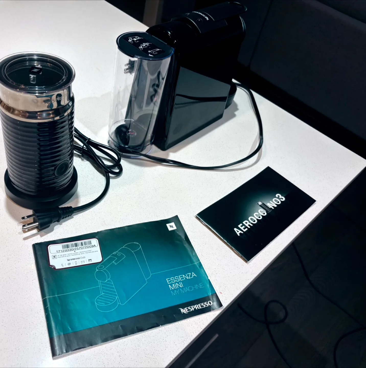 Nespresso machine and Aerocc former thumbnail