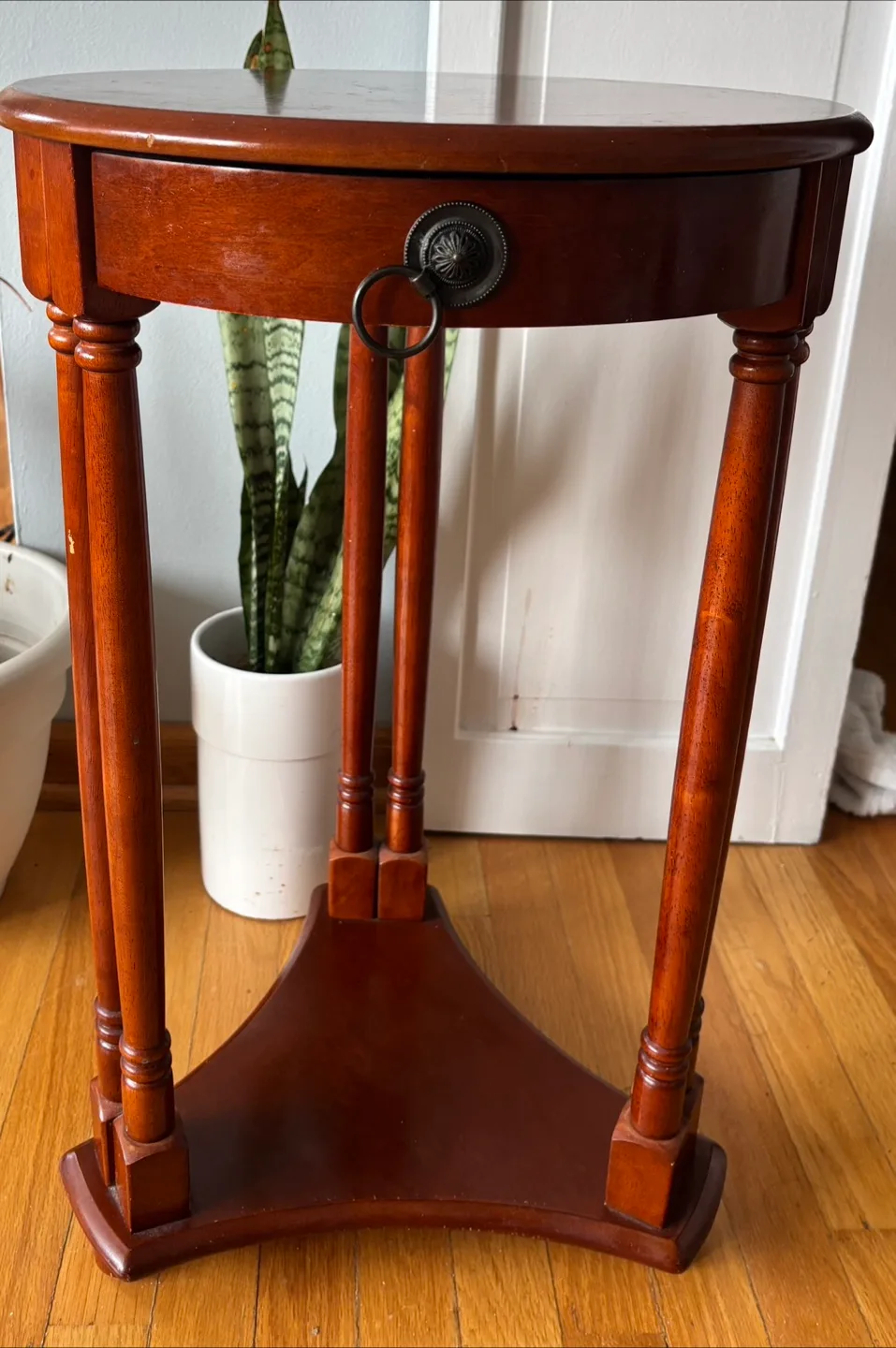 Wood End Table with Drawer thumbnail