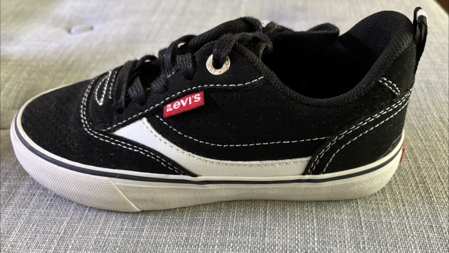 Levi's Black Sneakers - Size 12 (Kids) - photo 2