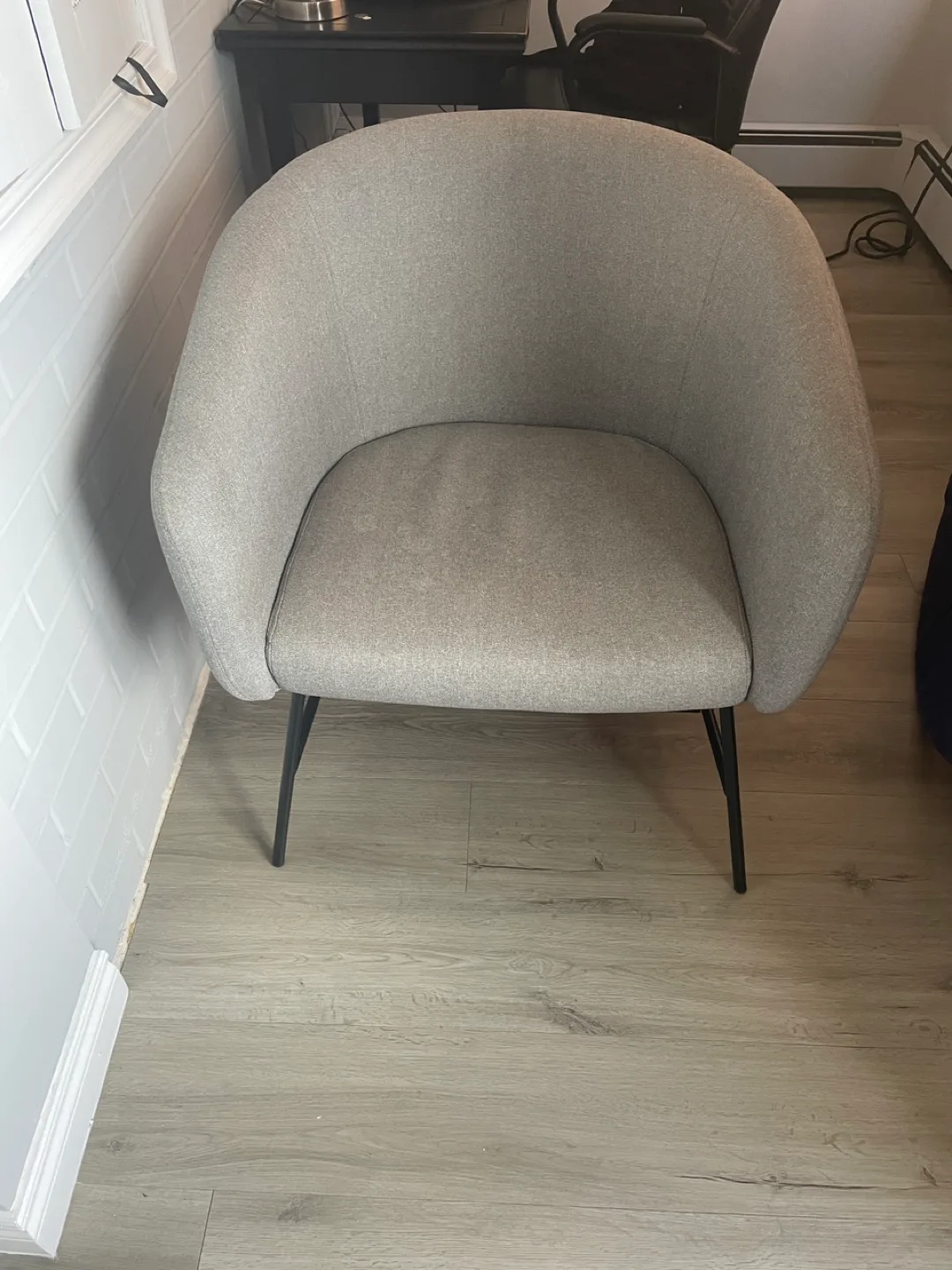 Grey Accent Chair image indicator(2)