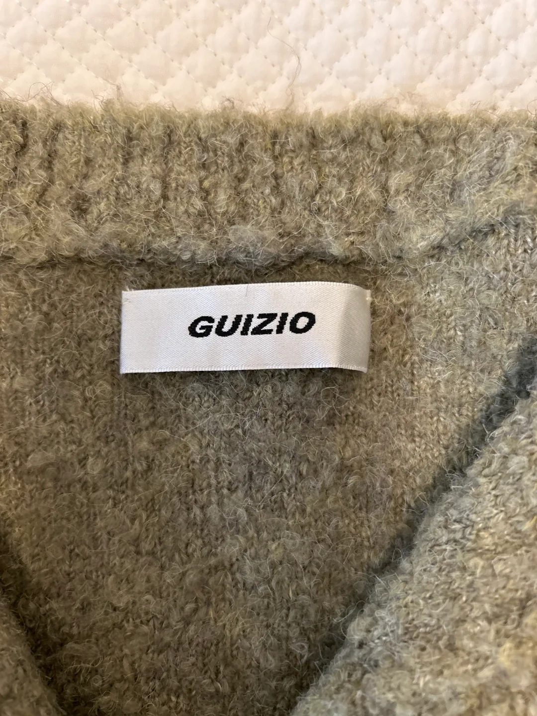 Guizio Green Palmyra Knit Cardigan - XS image indicator(3)