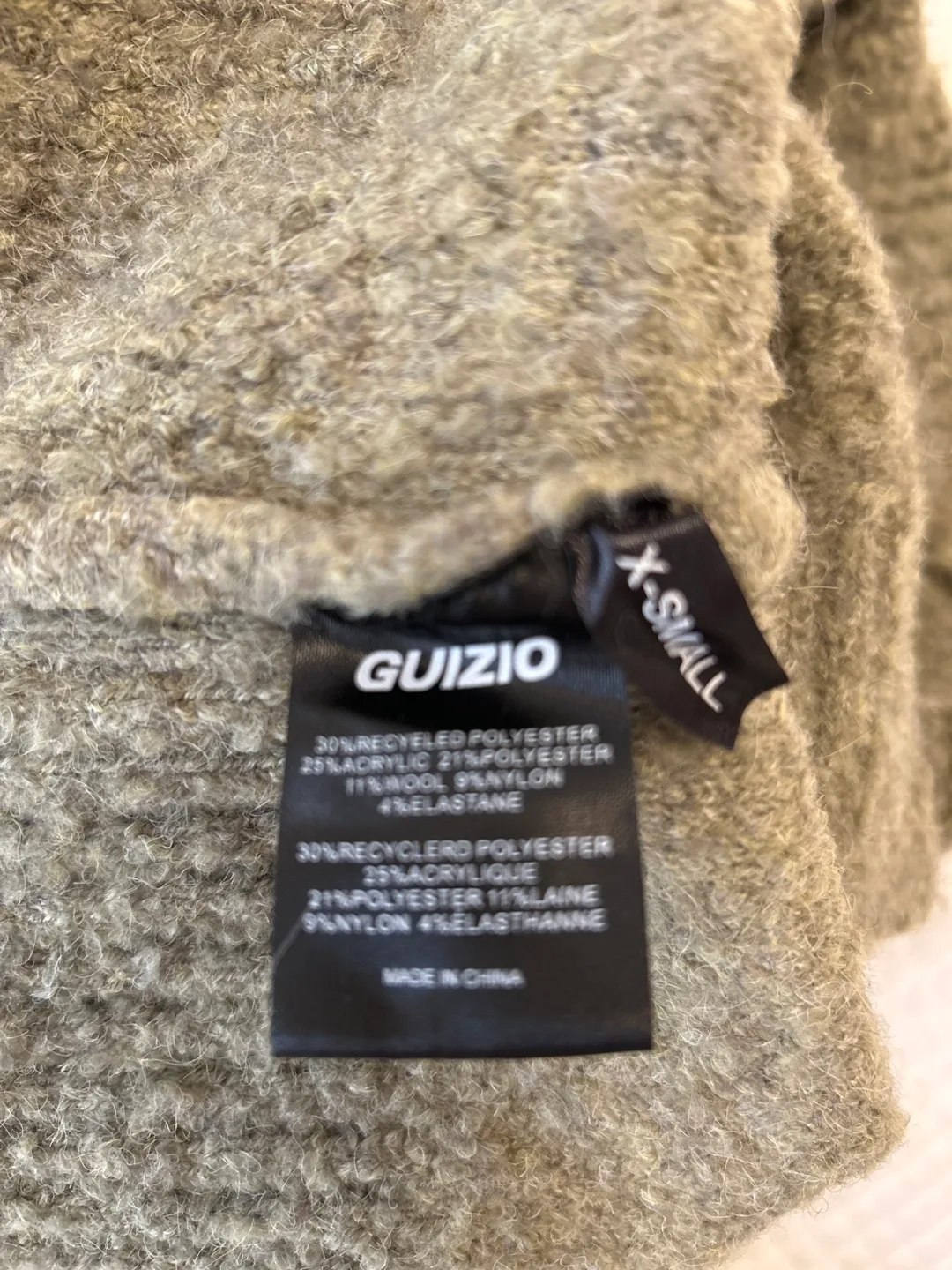 Guizio Green Palmyra Knit Cardigan - XS image indicator(4)