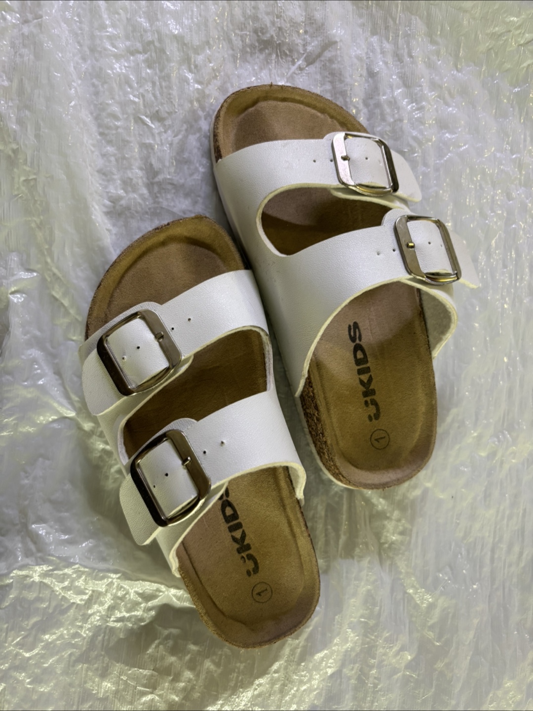 UKids White Sandals - Size 1 - photo 2