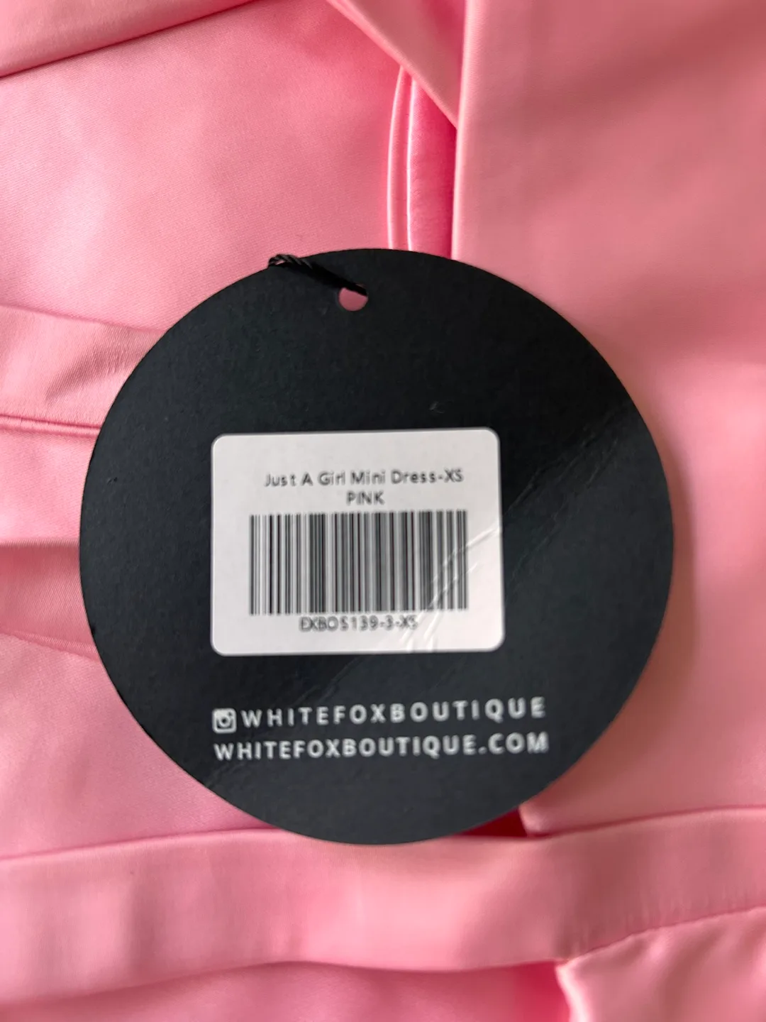 Pink mini dress image indicator(4)