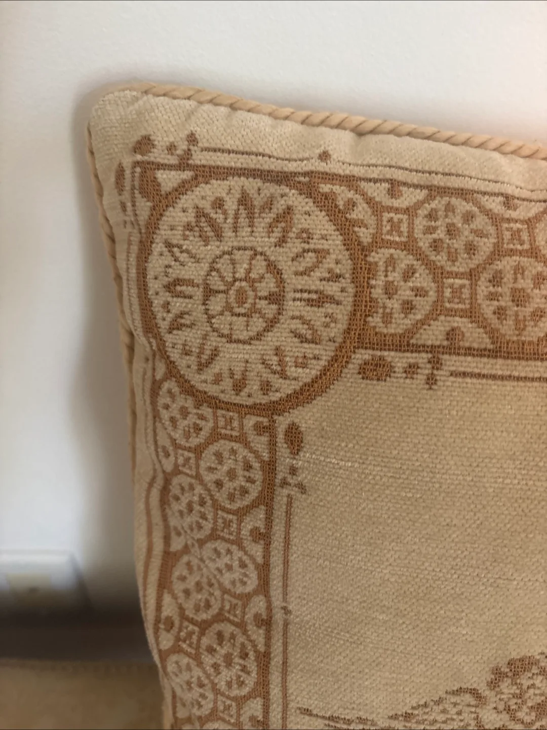 Decorative Throw Pillow with Cherub Design image indicator(3)