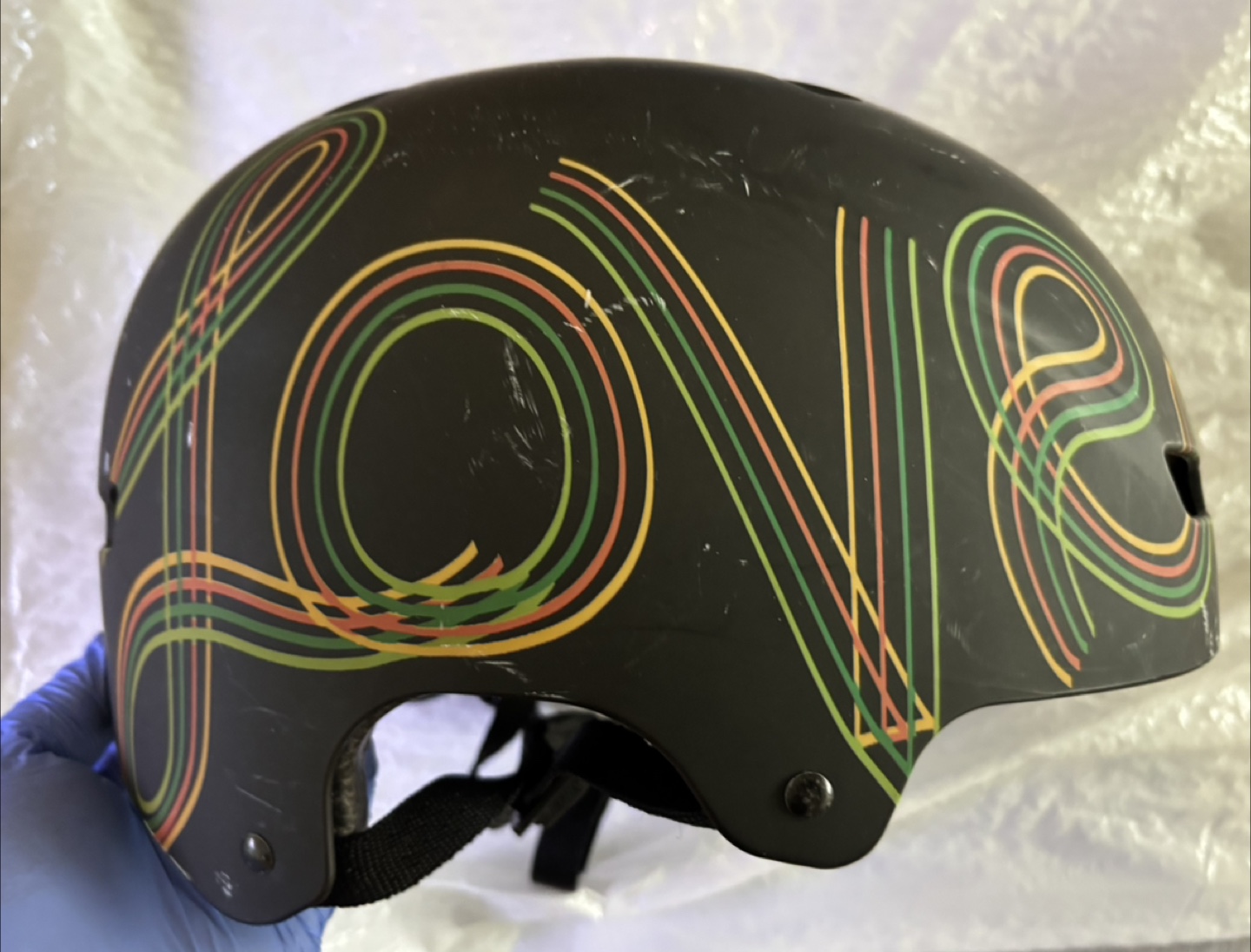 Bell Bike Helmet - Black with LOVE Design - photo 3