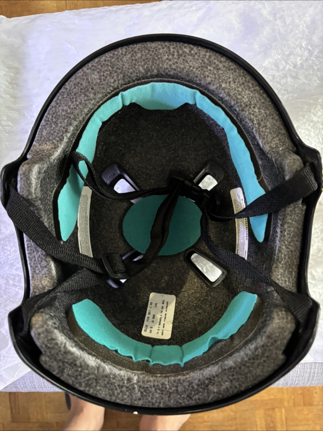 Bell Bike Helmet - Black with LOVE Design