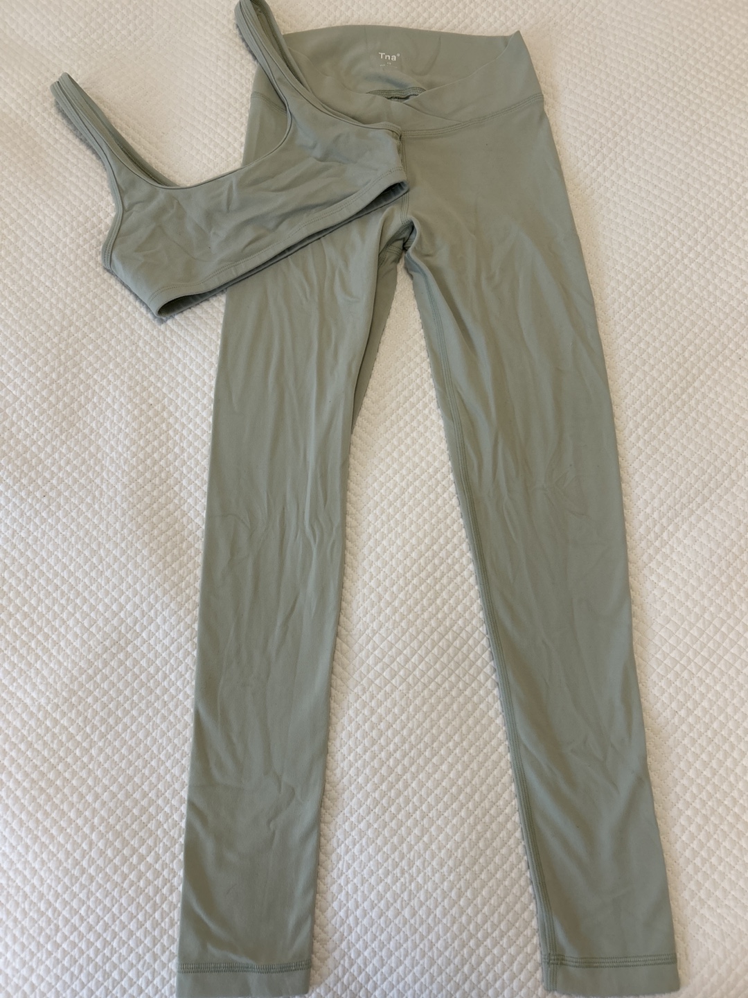 TNA Athleisure Set - XS - Sage Green