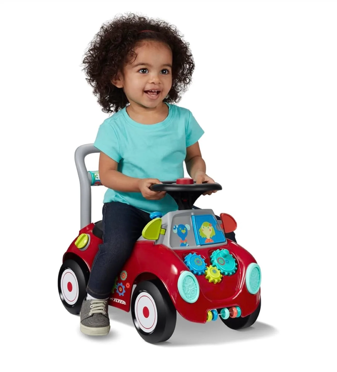 Radio Flyer Busy Buggy Ride-On Toy thumbnail