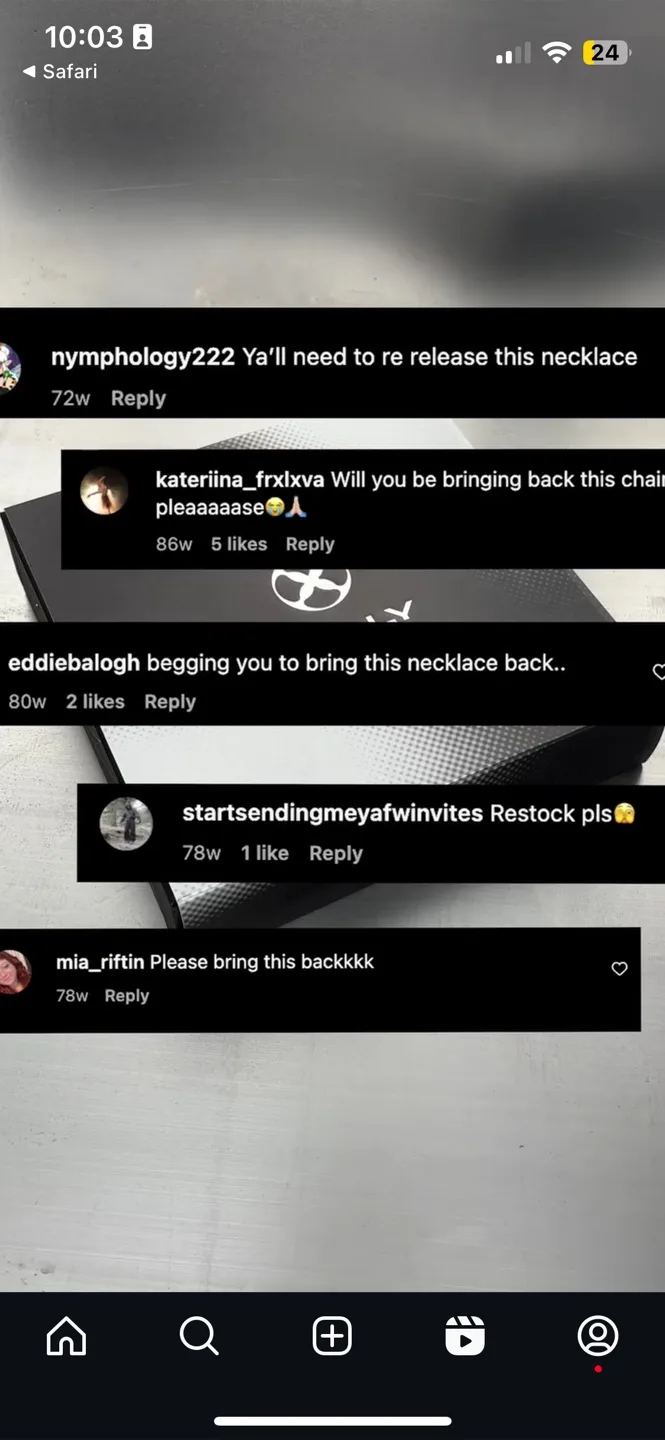 Vitaly Latamène Chain Necklace Streetwear Clubwear image indicator(6)