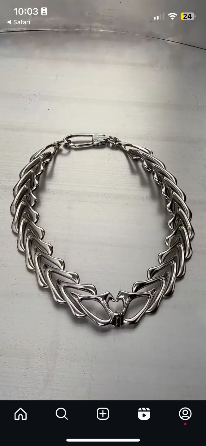 Vitaly Latamène Chain Necklace Streetwear Clubwear thumbnail