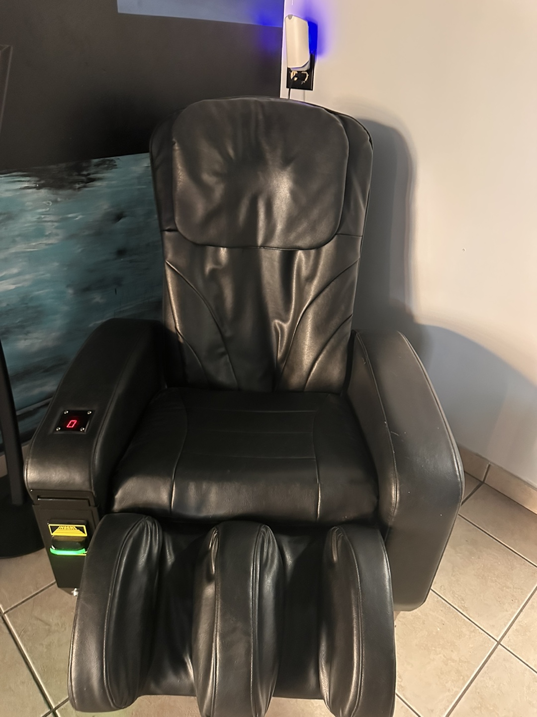 Black Massage Chair