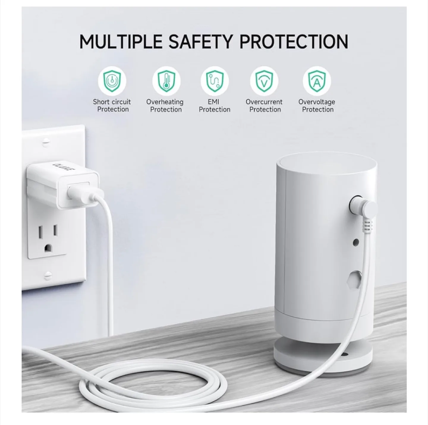 New Olaike Camera Power Adapter 3-Pack image indicator(2)