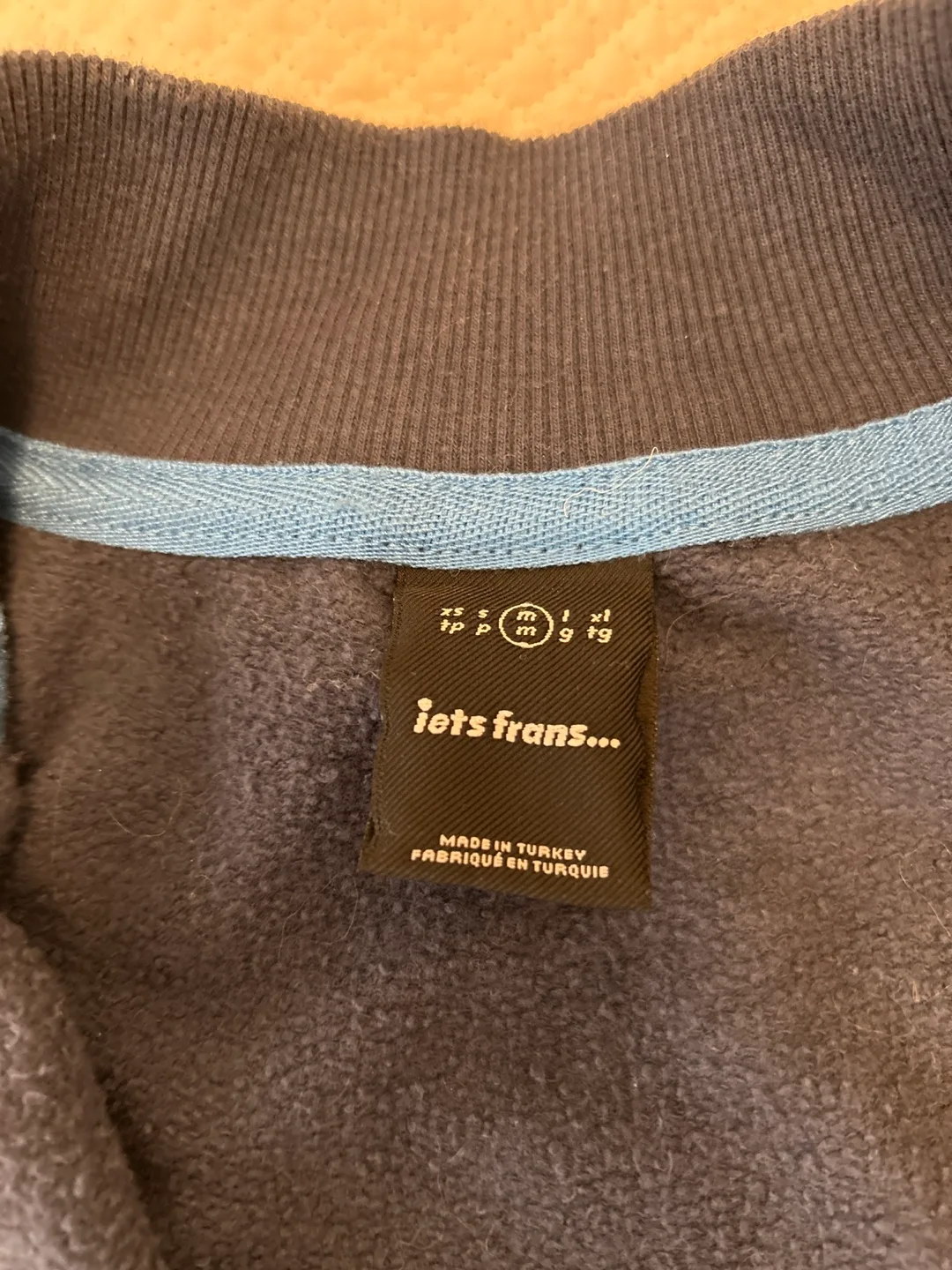 Iets Frans Blue Track Jacket - Size M image indicator(2)