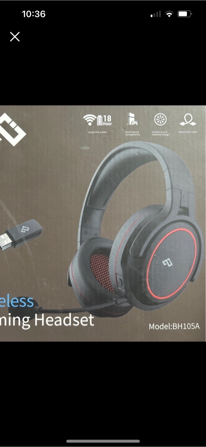 Wireless Gaming Headset BH105A