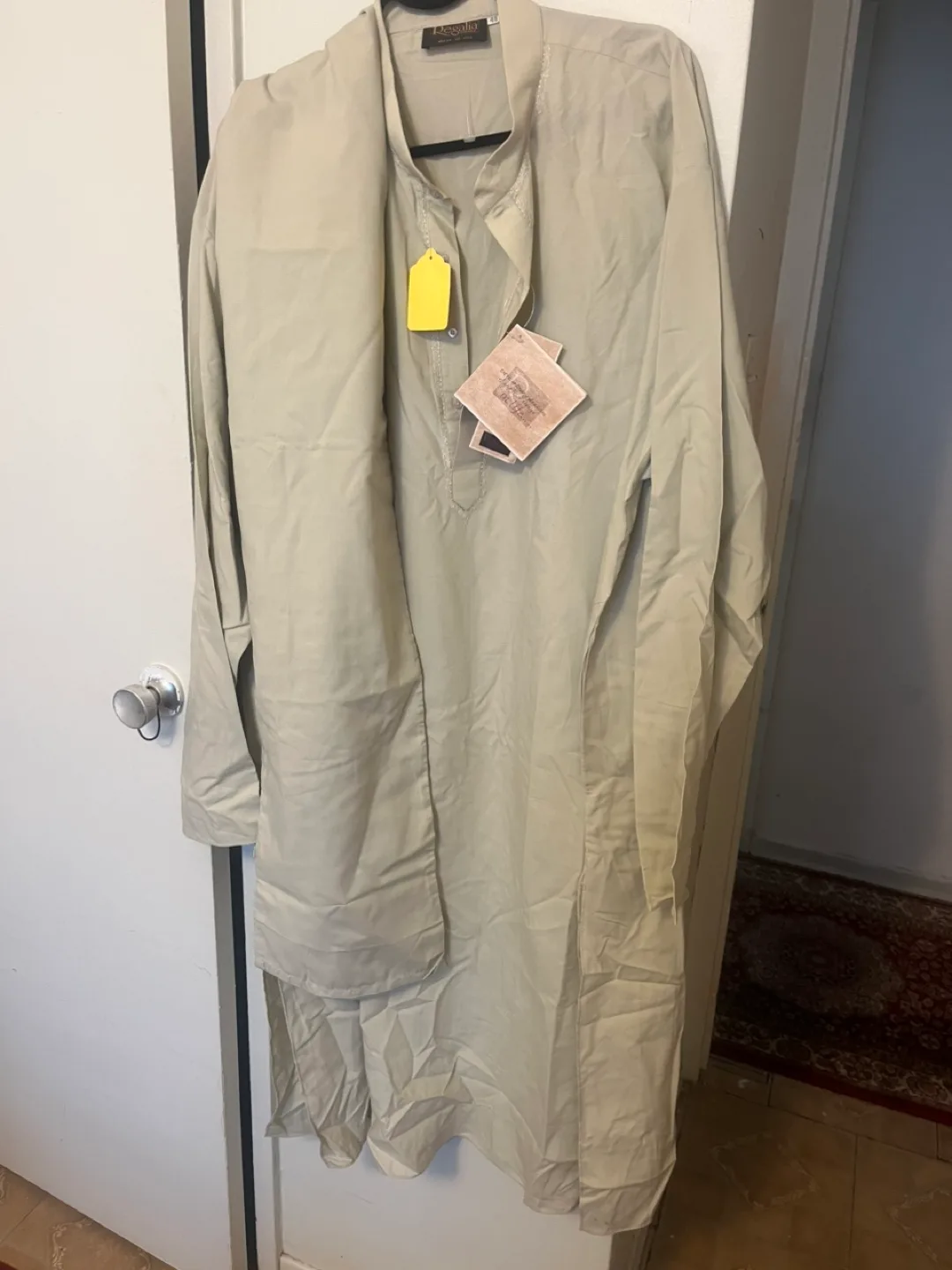 New Degalla Beige Thobe image indicator(5)