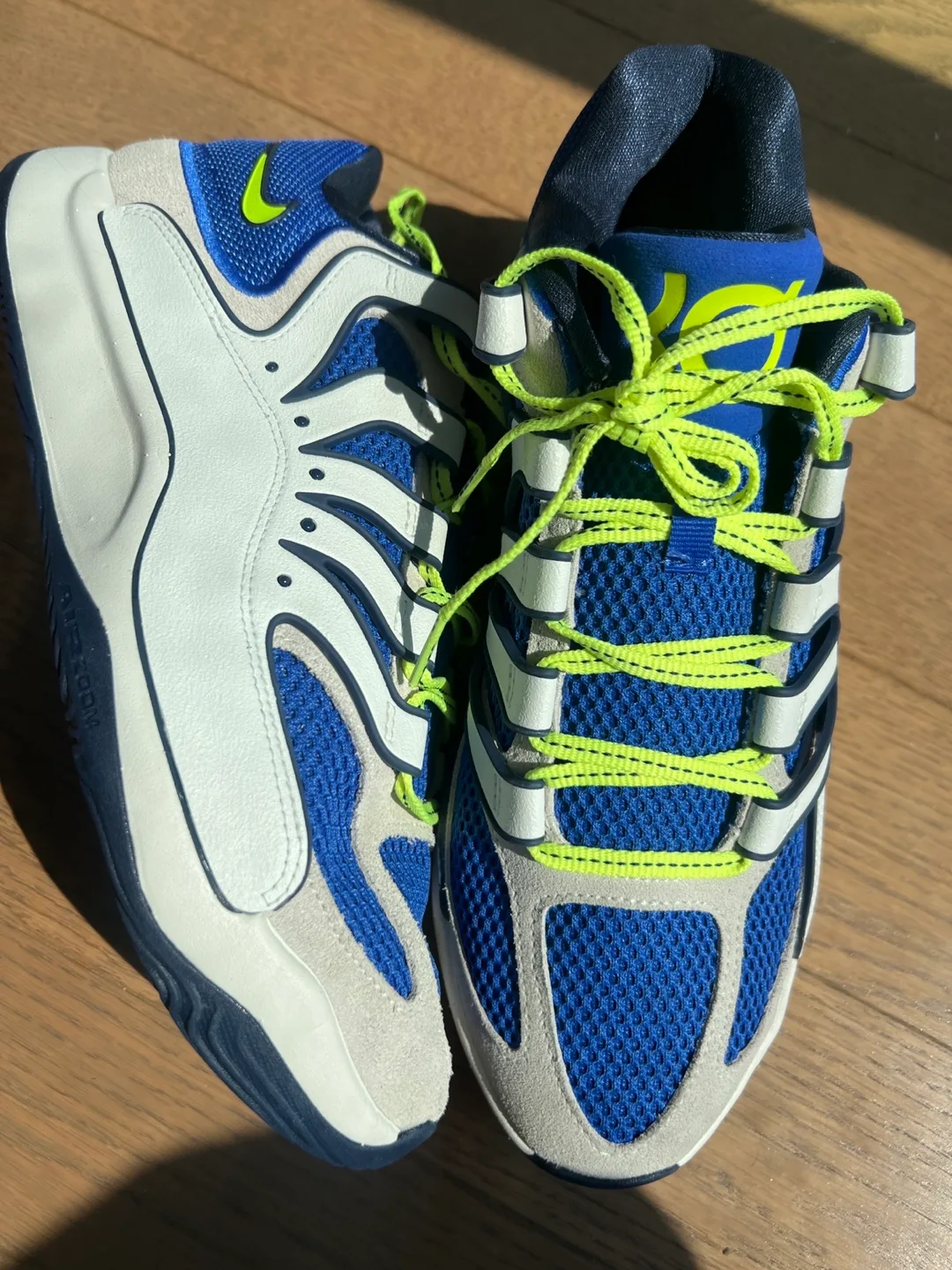 Nike KD Basketball Shoes - Blue/White thumbnail