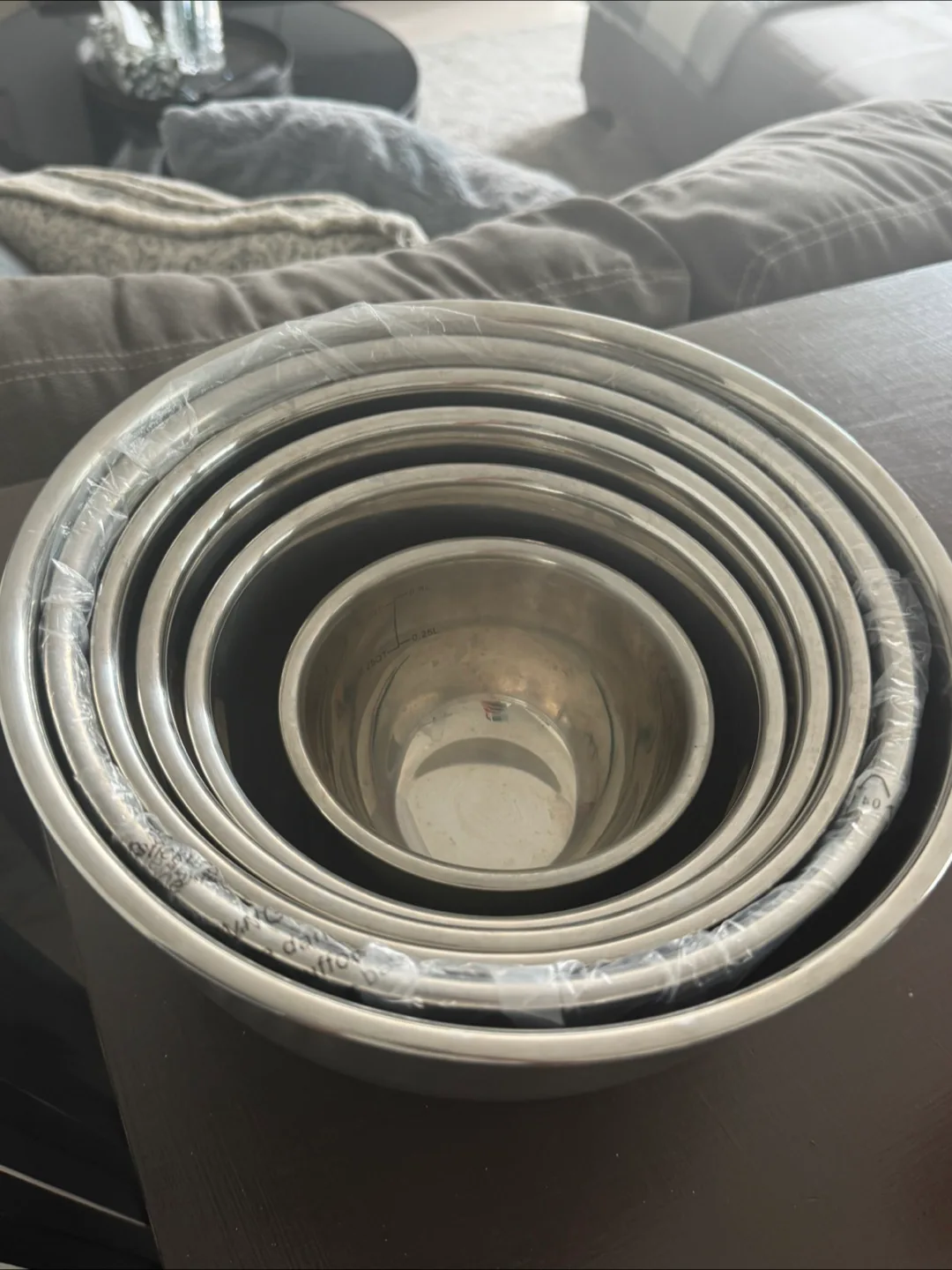 Stainless Steel Mixing Bowls with Lids thumbnail