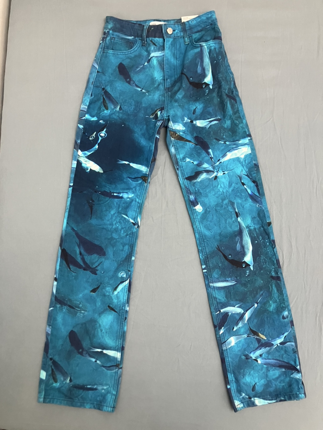 Zara High-Rise Whale Jeans - Size 2