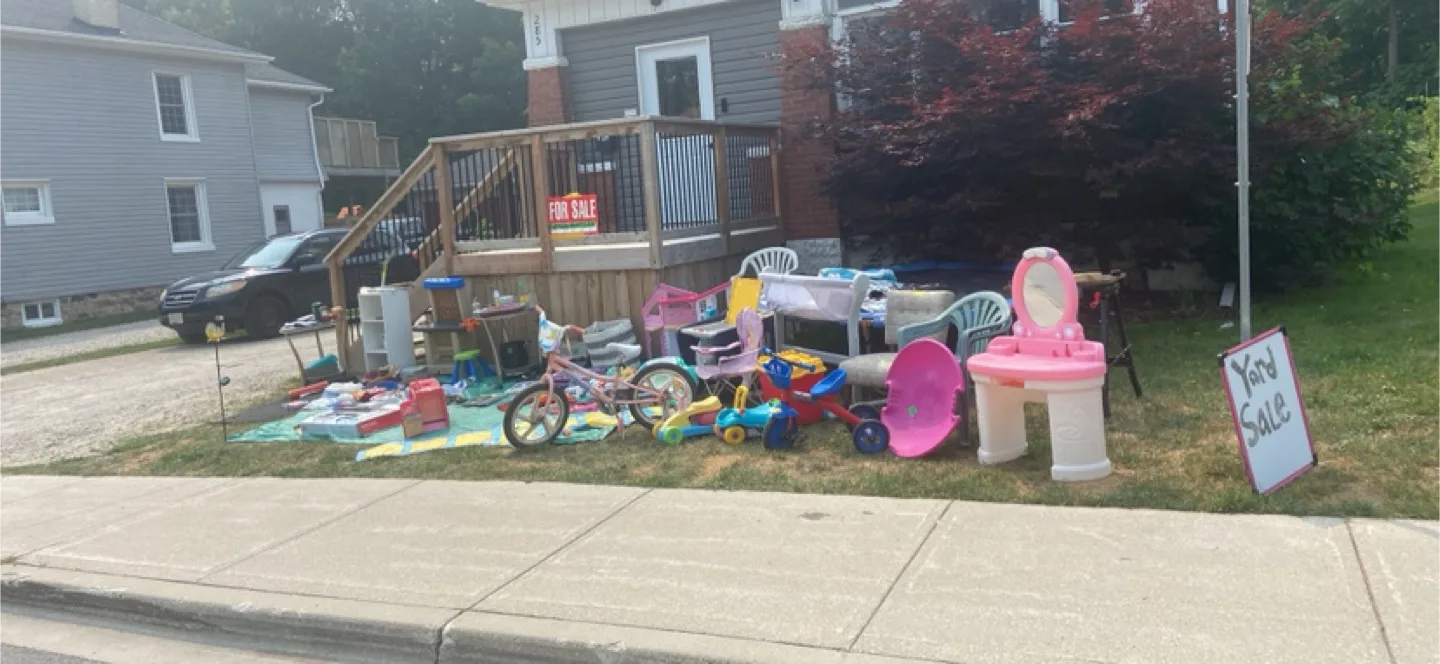 Yard sale  Sunday August 3rd all day thumbnail