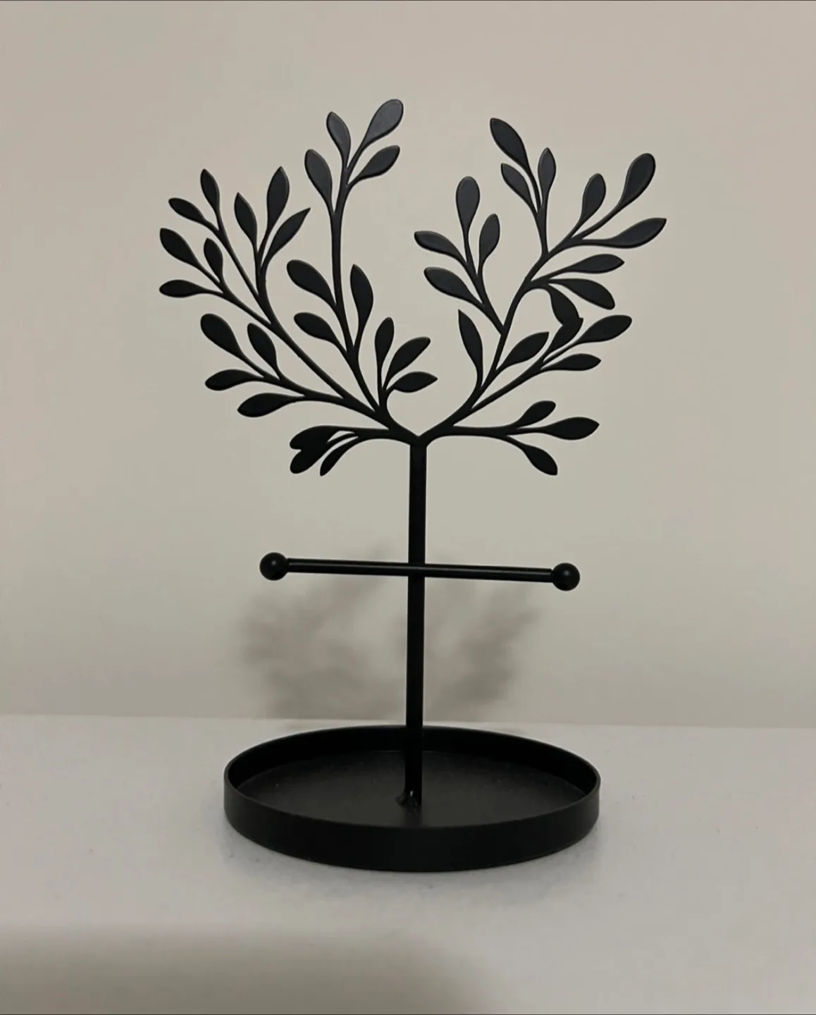 Black Metal Jewellery Tree Stand thumbnail