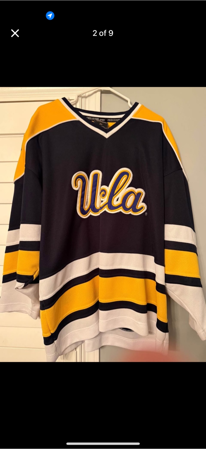 UCLA Bruins NCAA Hockey Jersey Colosseum Sports- Size XL - photo 2