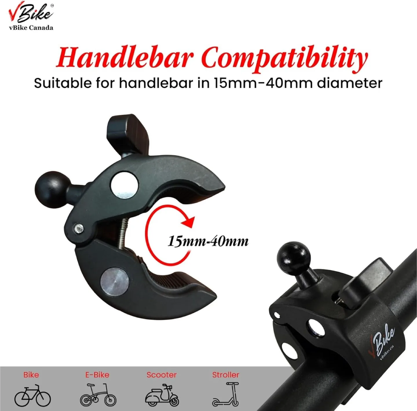 Motorcycle/Bike Phone Mount image indicator(3)