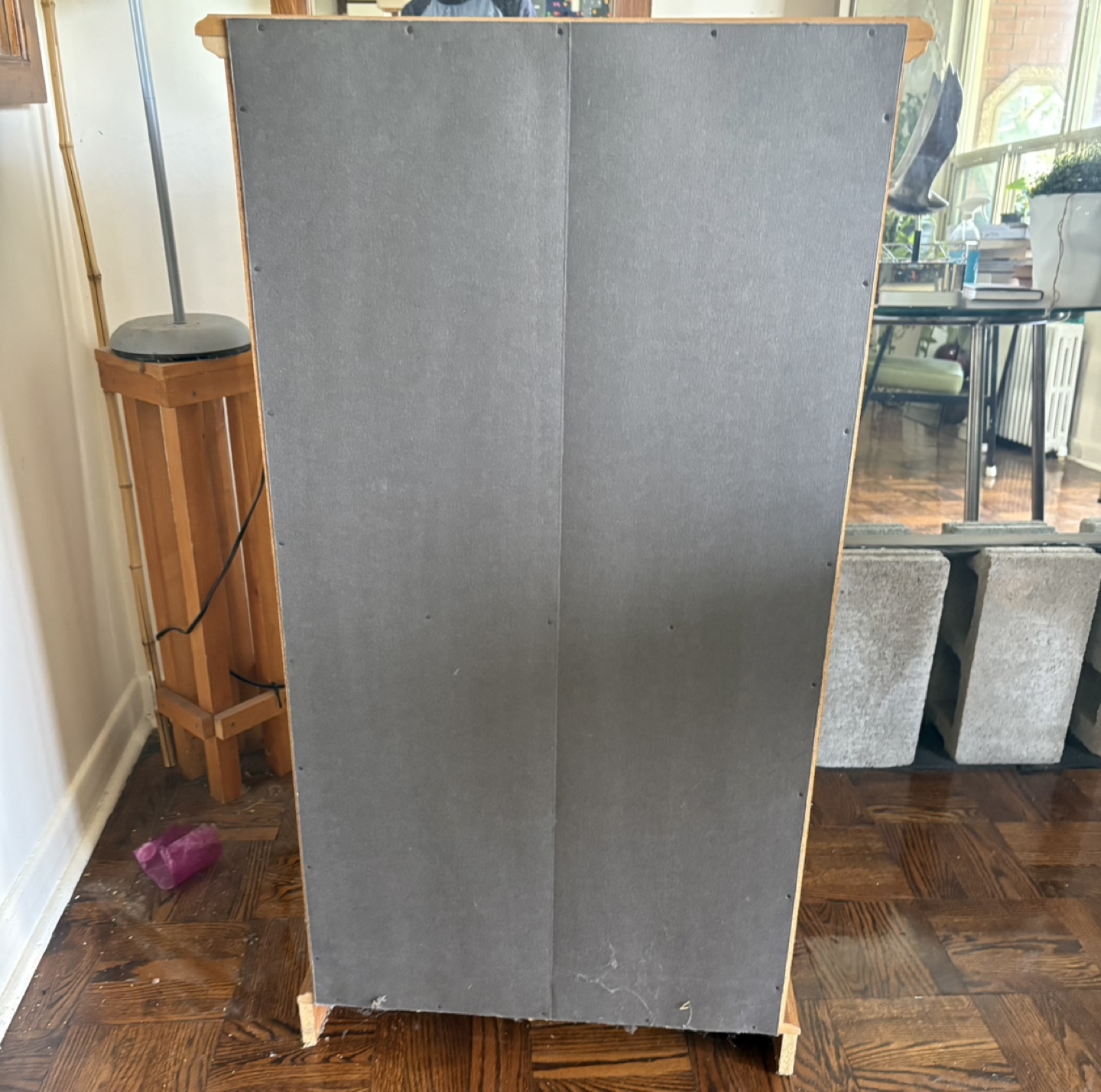 Oak Wood Storage Cabinet - photo 2