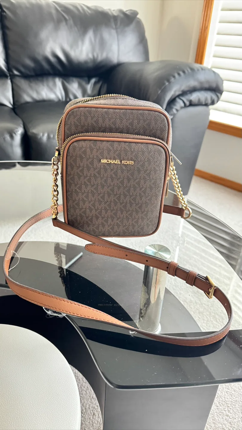 Michael Kors Brown Crossbody Bag thumbnail