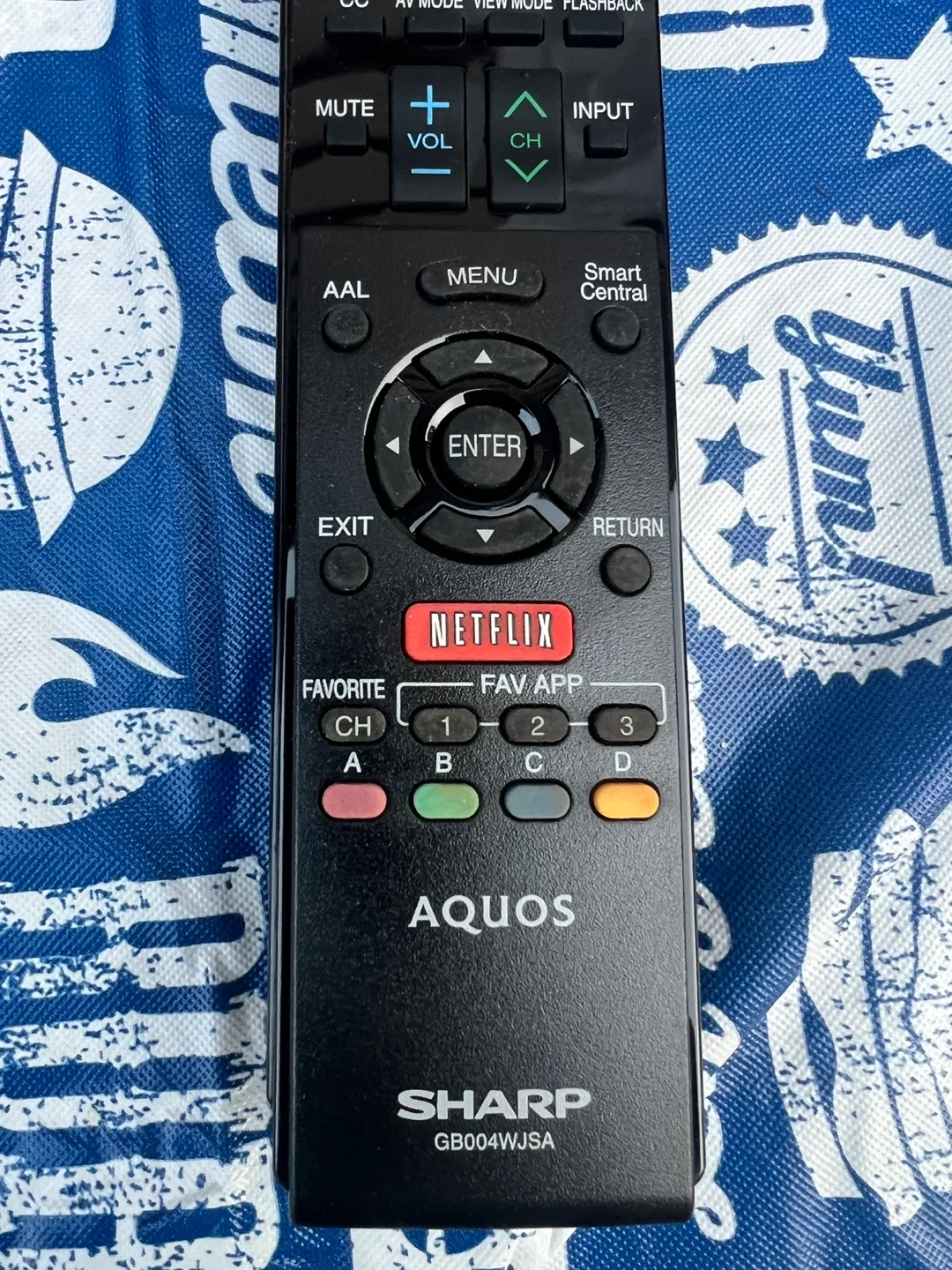 Sharp Aquos TV Remote GB004WJSA image indicator(3)