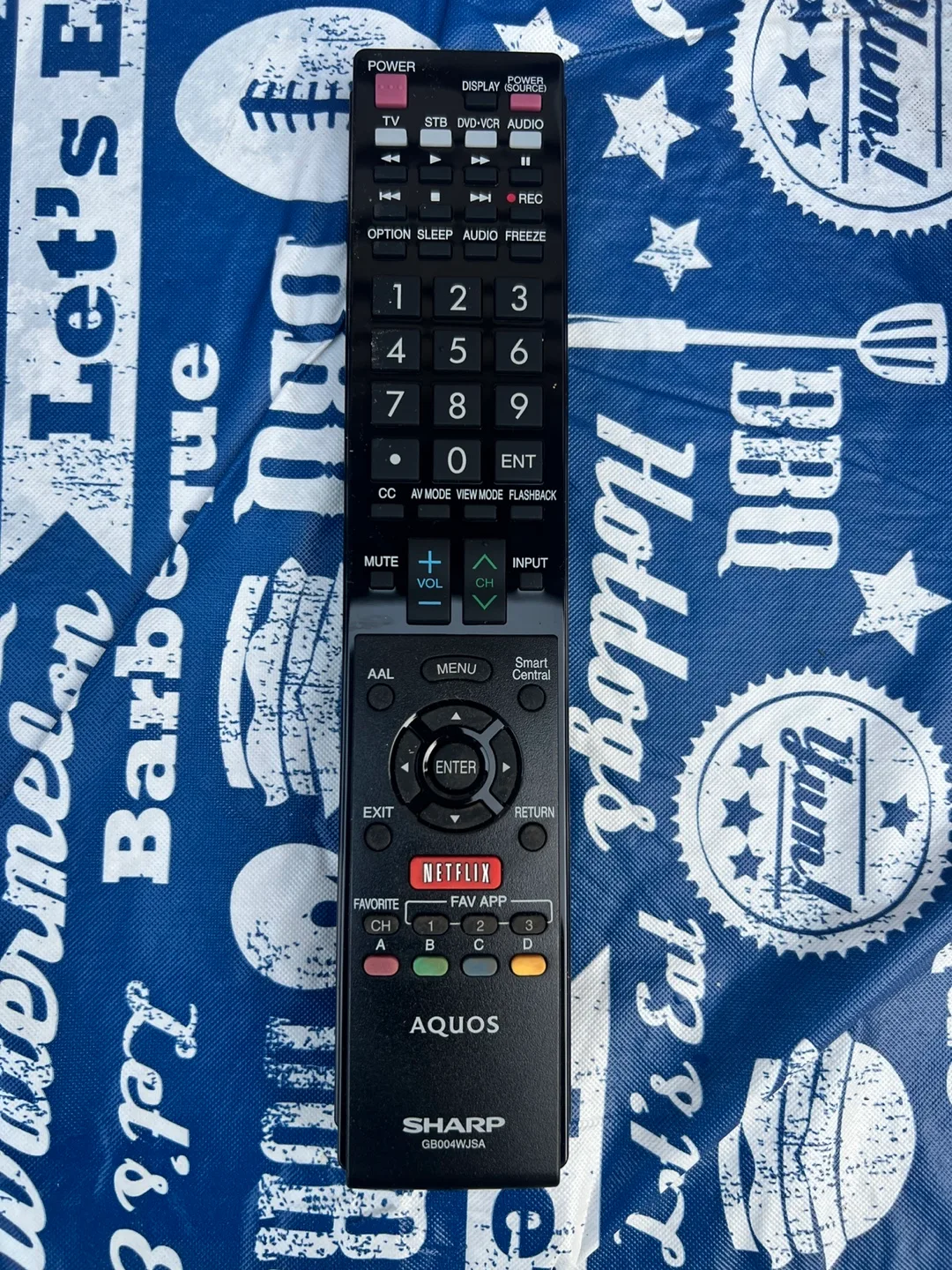 Sharp Aquos TV Remote GB004WJSA image indicator(6)