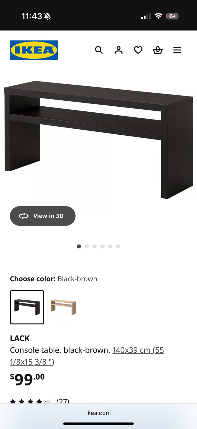 Console Table