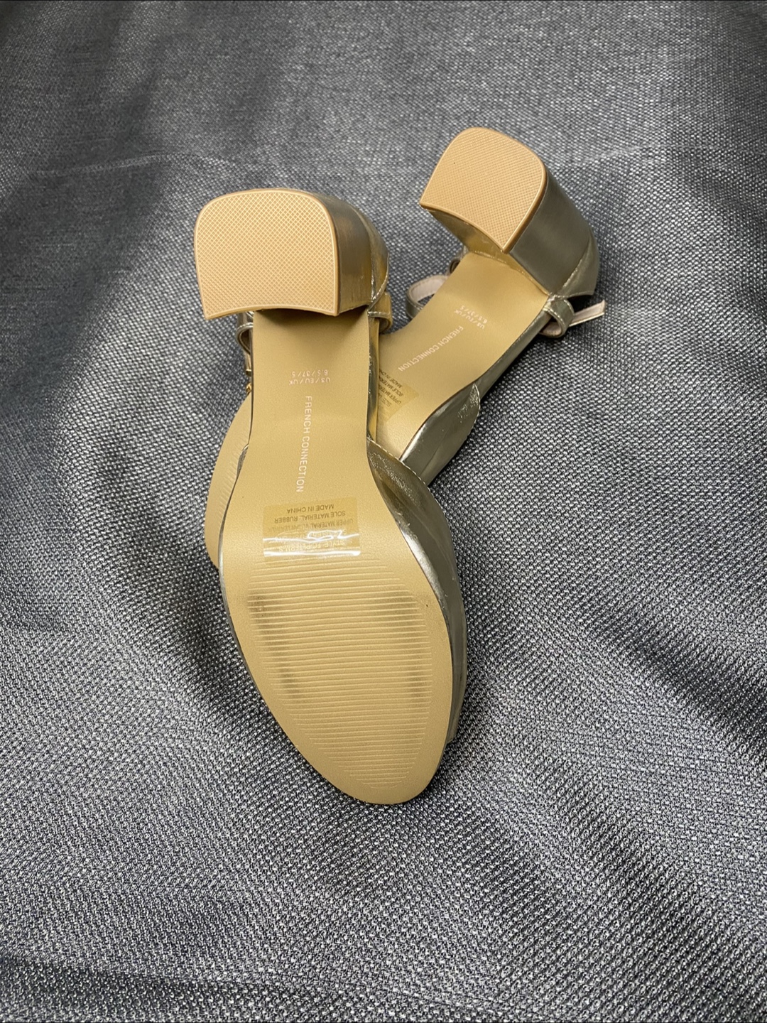 French Connection Gold Heels - Size 6.5 - photo 5