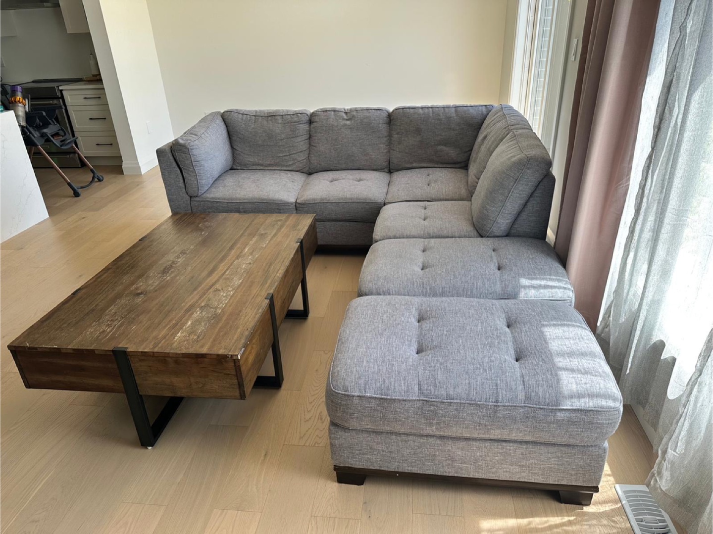 Sectional Sofa and Ottoman - photo 3