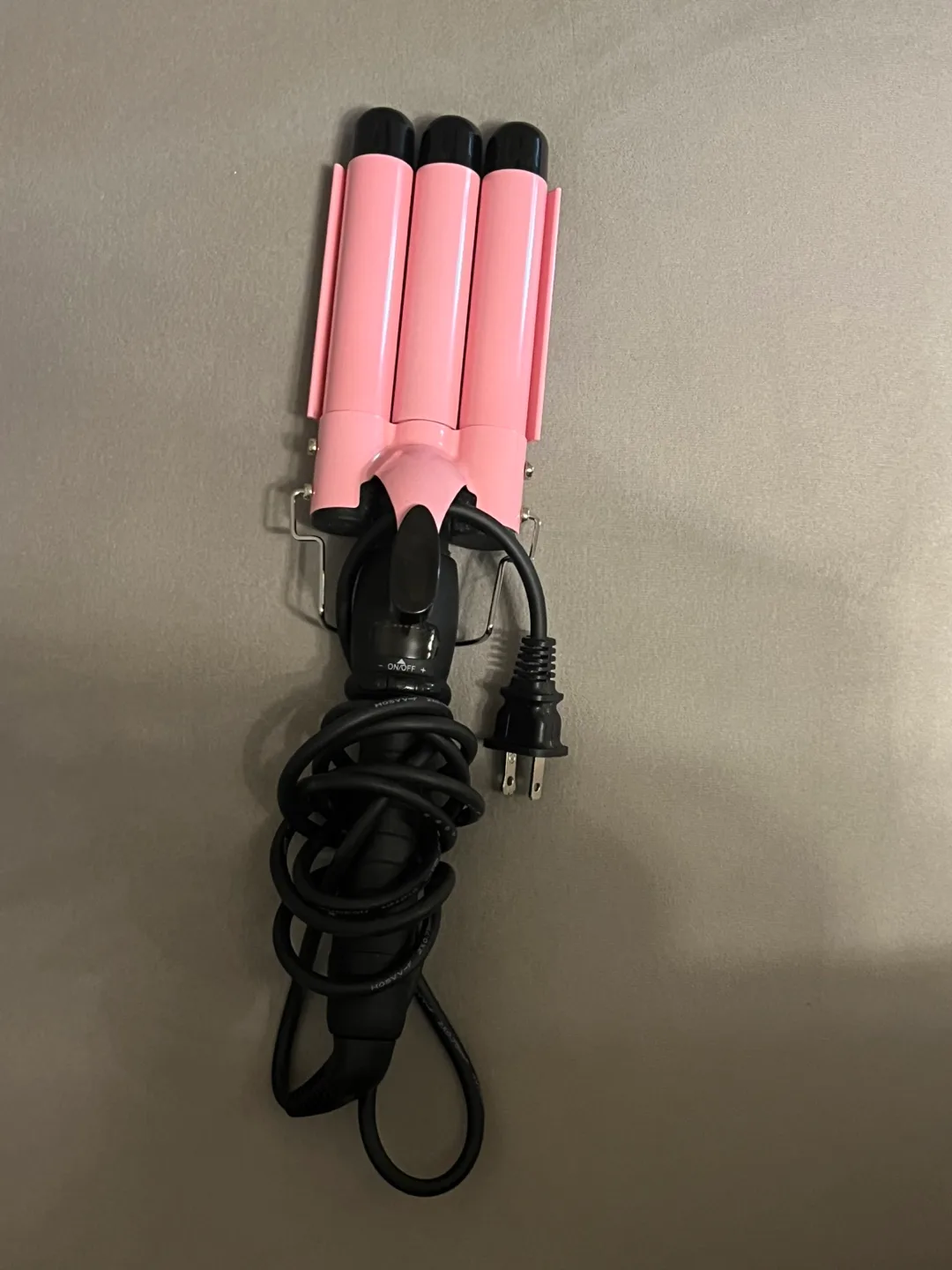Pink Digital Curling Iron Waver/Crimper thumbnail
