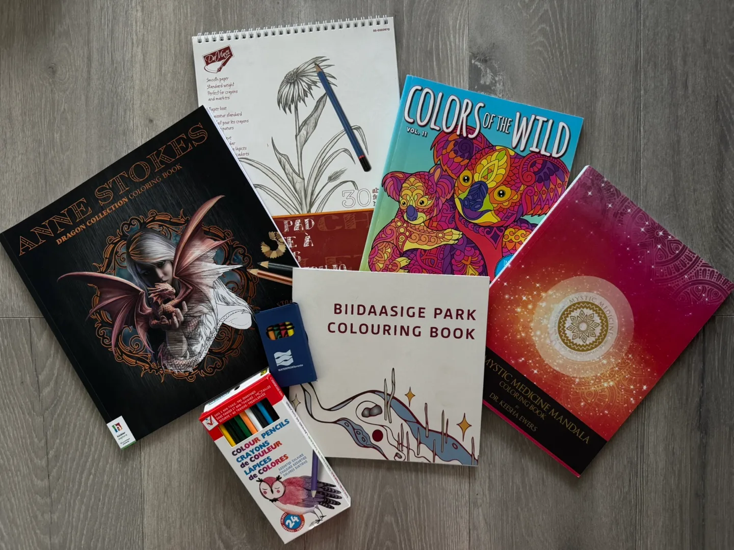 Various Adult Colouring Books thumbnail