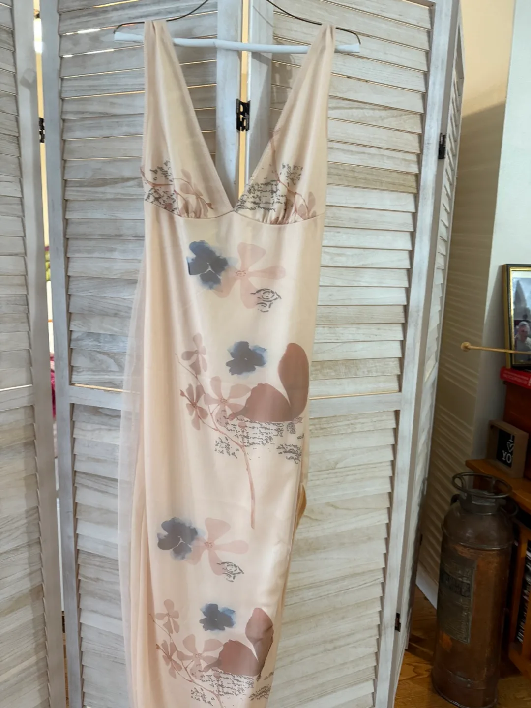 Floral Print Maxi Dress thumbnail