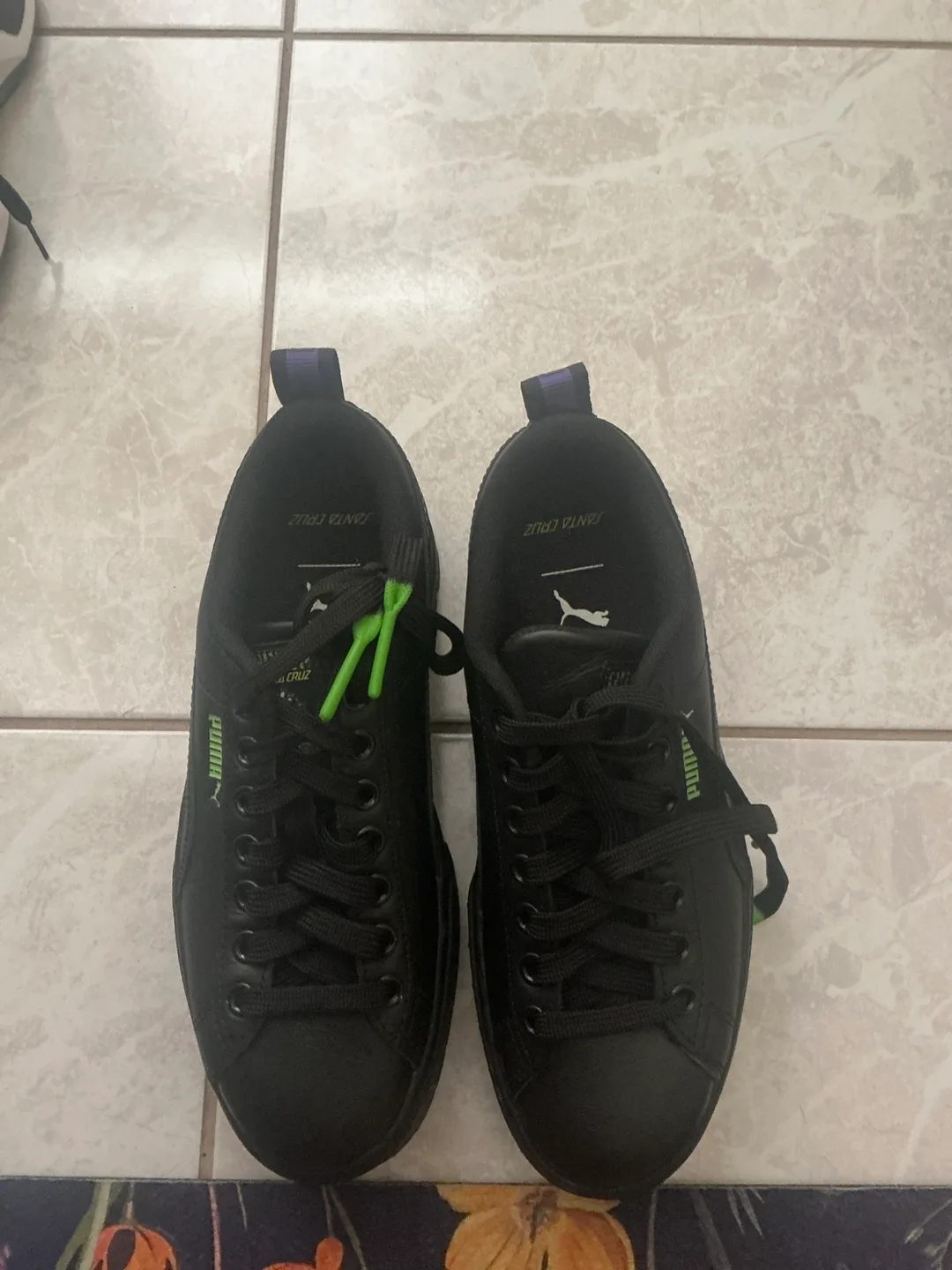 Puma x Santa Cruz Black Sneakers thumbnail