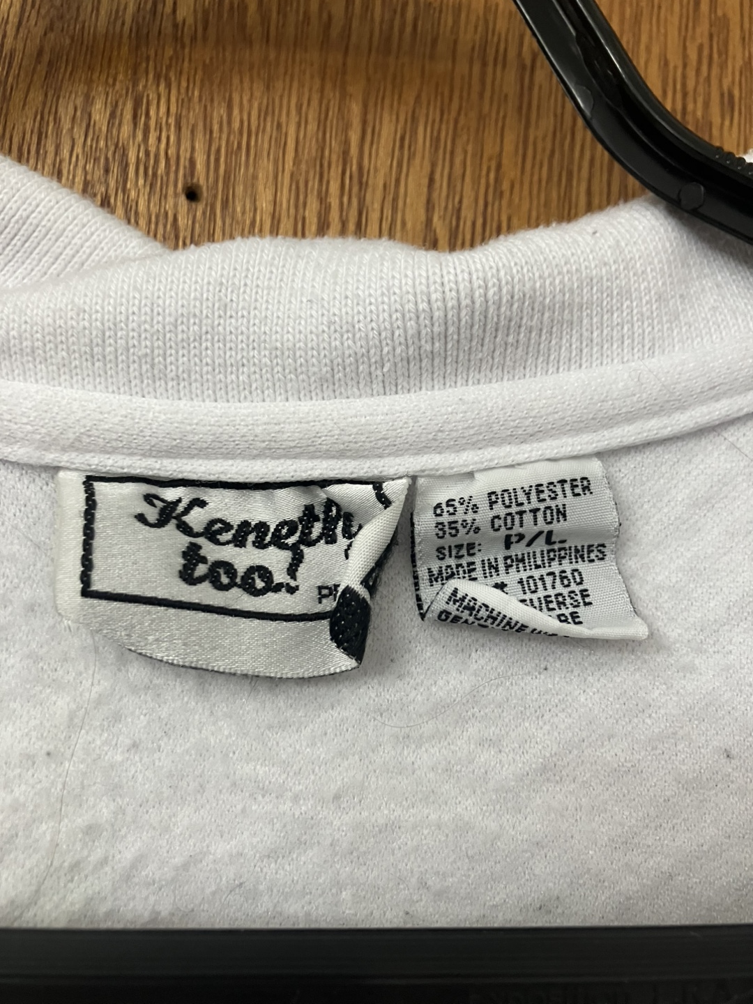 White Embroidered Polo Shirt - Medium - photo 3