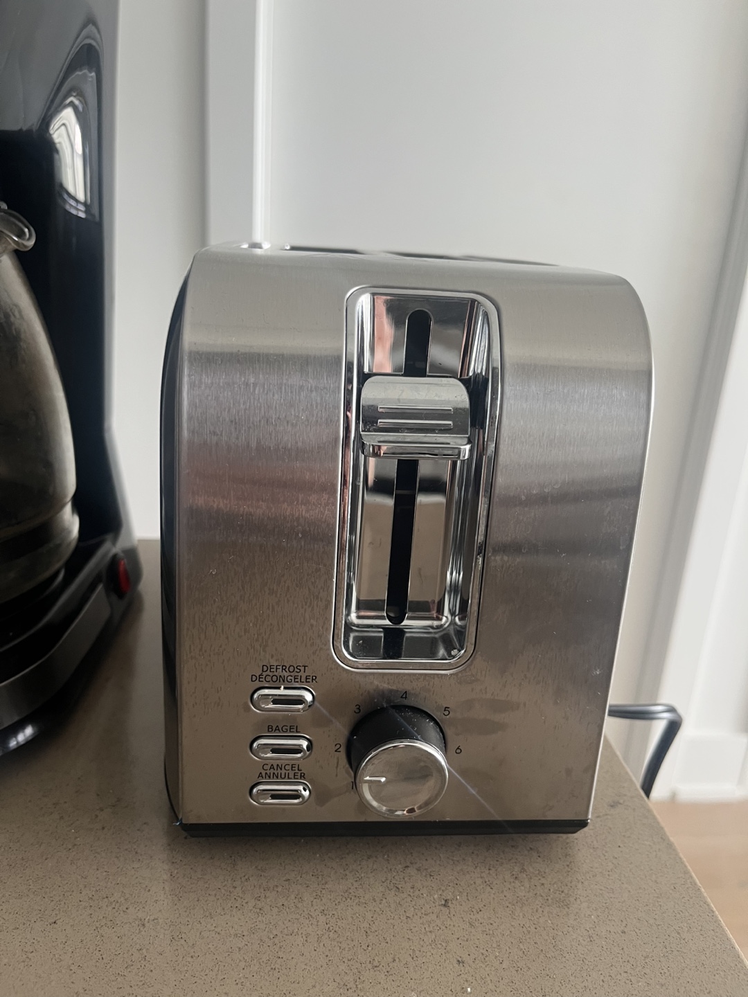 MASTER Chef 2-Slice Stainless Steel Toaster